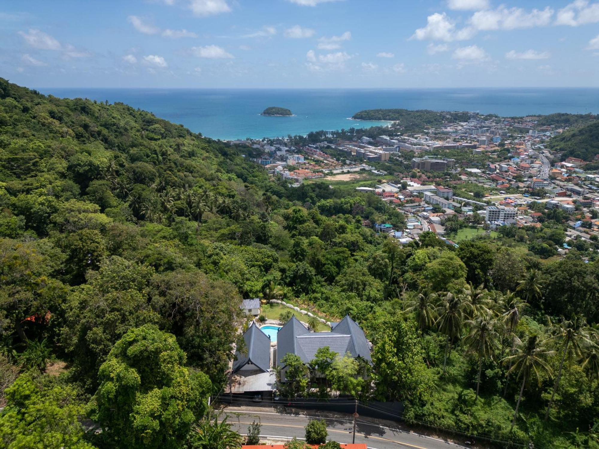 Villa Olympus Ocean Vista Kata Beach Ban Kata Exteriör bild