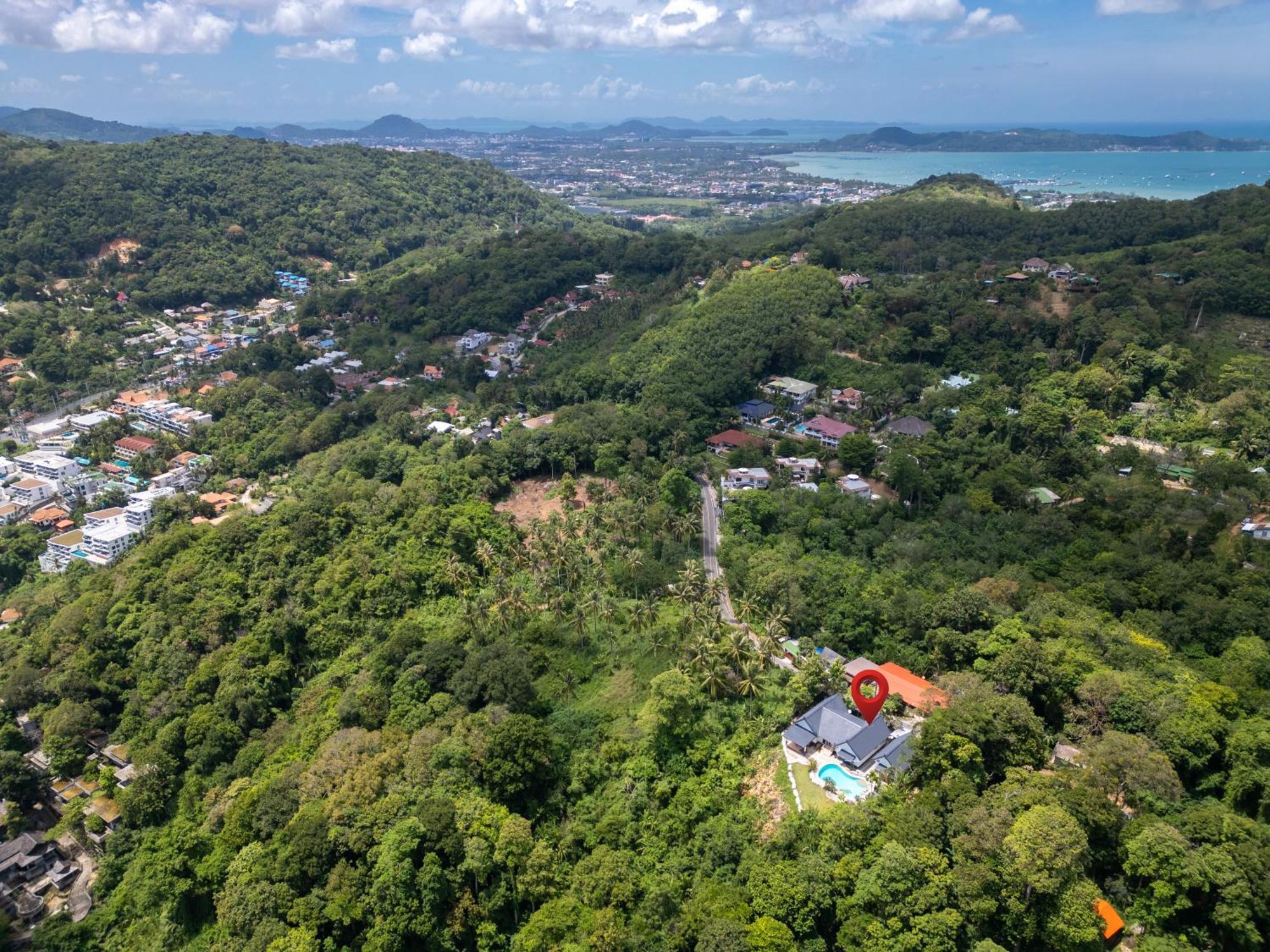 Villa Olympus Ocean Vista Kata Beach Ban Kata Exteriör bild