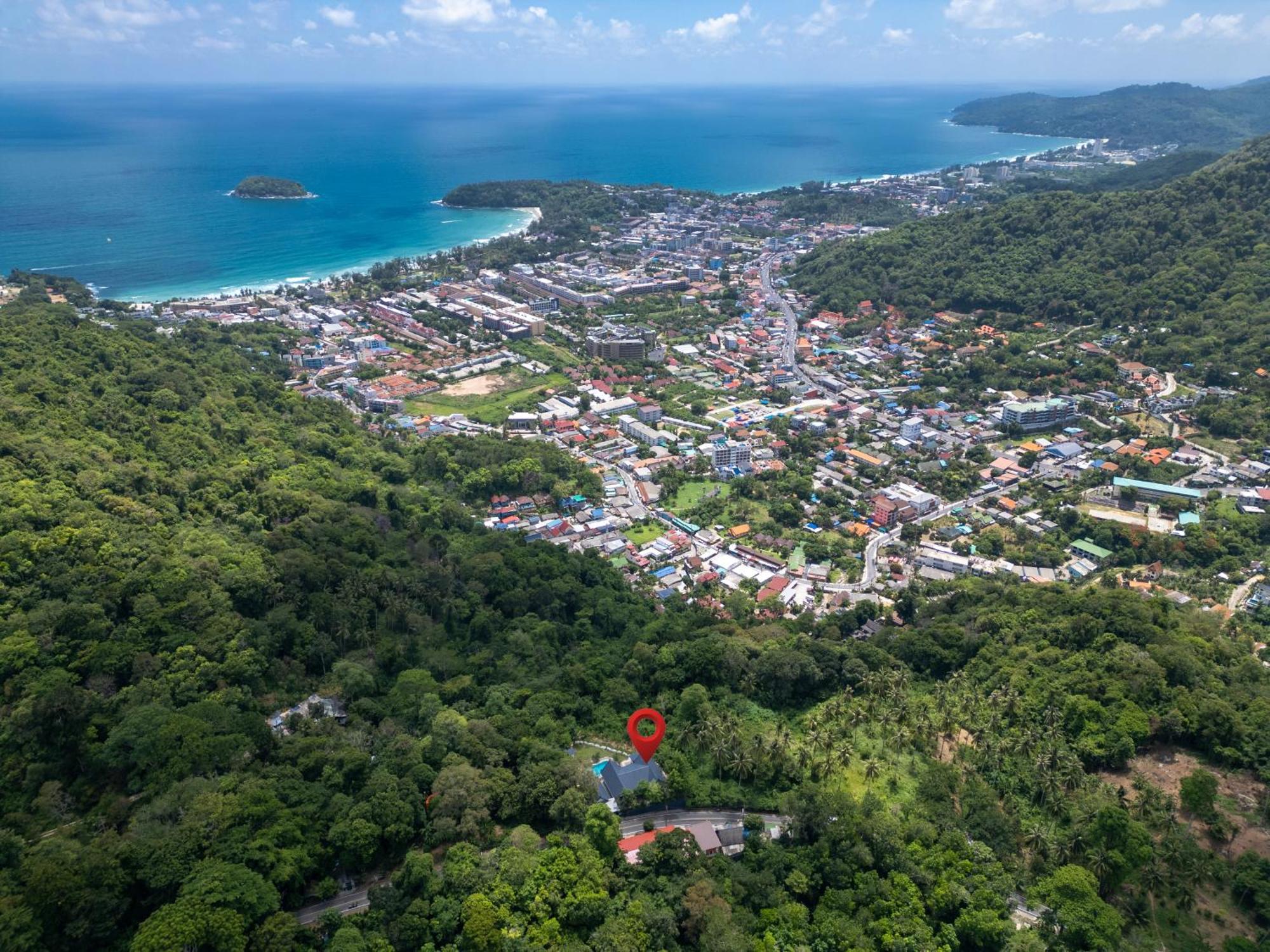 Villa Olympus Ocean Vista Kata Beach Ban Kata Exteriör bild